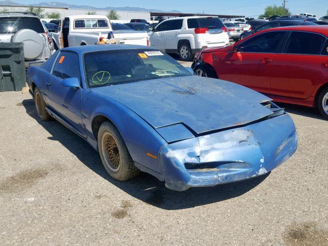 1G2FS23E0ML249222 - 1991 PONTIAC FIREBIRD B BLUE photo 1