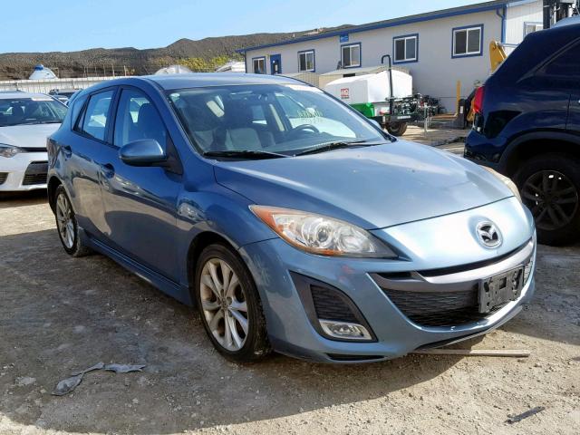 JM1BL1H51A1285258 - 2010 MAZDA 3 S BLUE photo 1