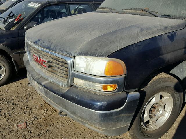 1GKFK16T54J151917 - 2004 GMC YUKON XL K BLUE photo 9