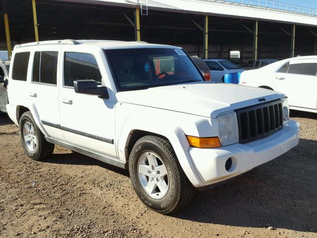 1J8HG48K47C578776 - 2007 JEEP COMMANDER WHITE photo 1