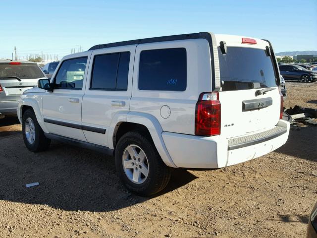 1J8HG48K47C578776 - 2007 JEEP COMMANDER WHITE photo 3