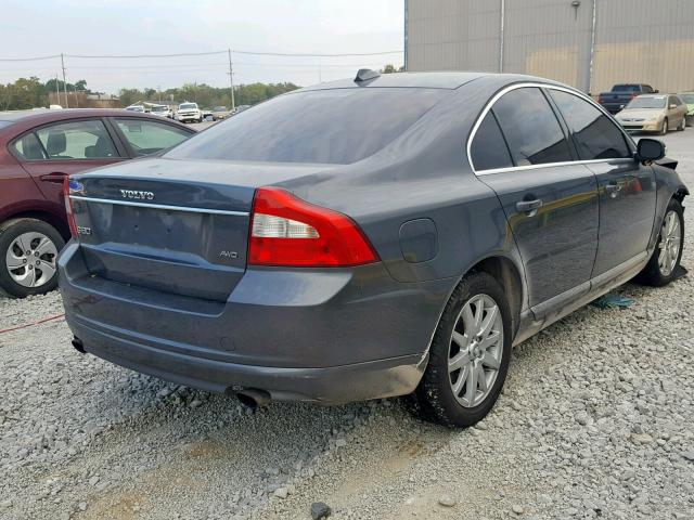 YV1AH992381056813 - 2008 VOLVO S80 T6 TUR GRAY photo 4