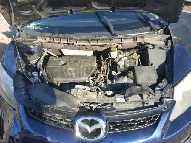 JM3ER2W50A0344950 - 2010 MAZDA CX-7 BLUE photo 7