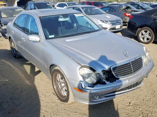 WDBUF65J24A473949 - 2004 MERCEDES-BENZ E 320 SILVER photo 1