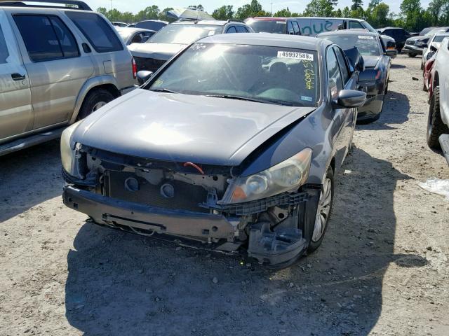 1HGCP26398A000124 - 2008 HONDA ACCORD LX GRAY photo 2