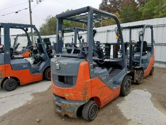 43154 - 2013 TOYOTA FORKLIFT ORANGE photo 4