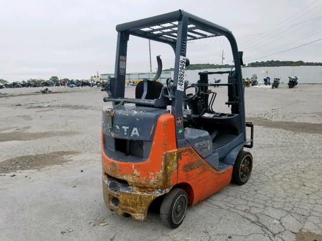 43212 - 2013 TOYOTA FORKLIFT ORANGE photo 4