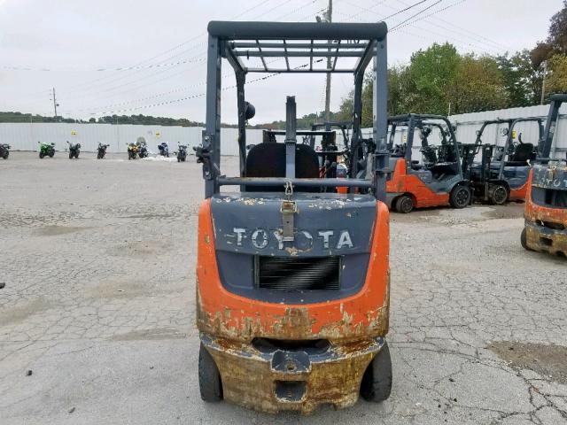 43212 - 2013 TOYOTA FORKLIFT ORANGE photo 6