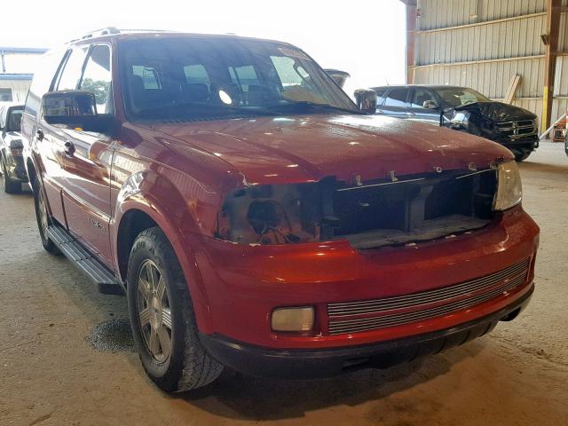 5LMFU27566LJ22129 - 2006 LINCOLN NAVIGATOR RED photo 1