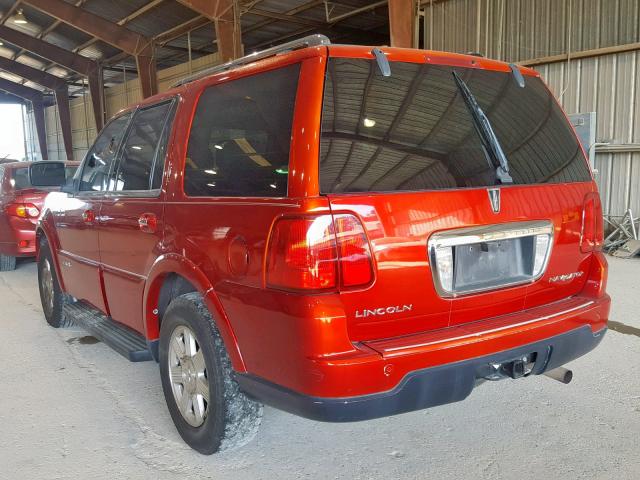 5LMFU27566LJ22129 - 2006 LINCOLN NAVIGATOR RED photo 3