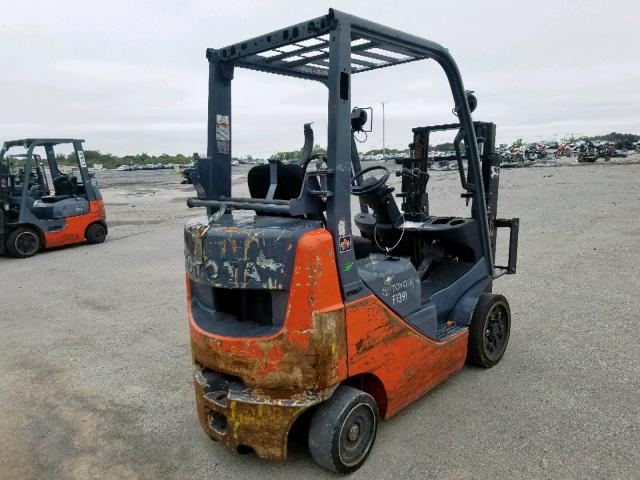 43220 - 2013 TOYOTA FORKLIFT ORANGE photo 4