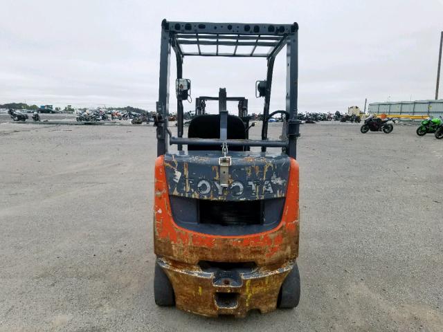 43220 - 2013 TOYOTA FORKLIFT ORANGE photo 6