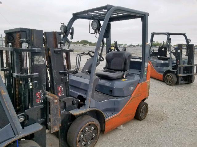 43235 - 2013 TOYOTA FORKLIFT ORANGE photo 2