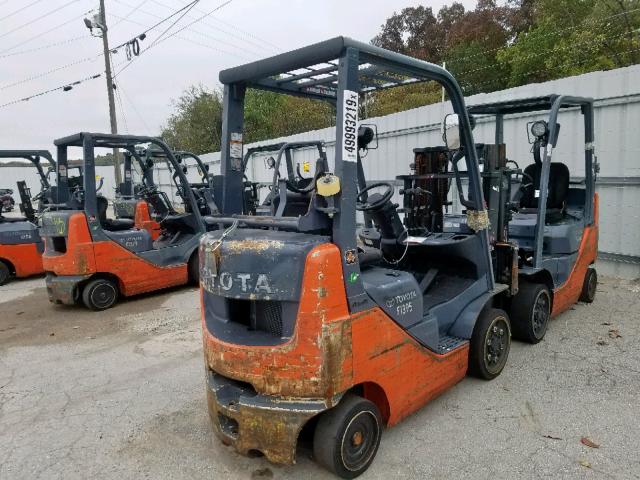 43235 - 2013 TOYOTA FORKLIFT ORANGE photo 4