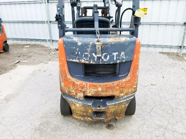 43235 - 2013 TOYOTA FORKLIFT ORANGE photo 6