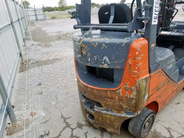 44592 - 2013 TOYOTA FORKLIFT ORANGE photo 6