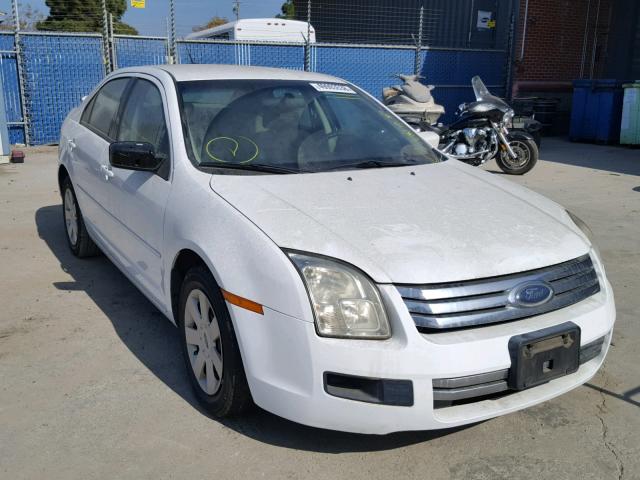 3FAHP06Z07R241688 - 2007 FORD FUSION S WHITE photo 1