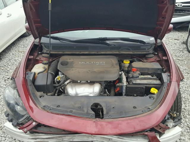 1C3CDFBB2FD264975 - 2015 DODGE DART SXT BURGUNDY photo 7