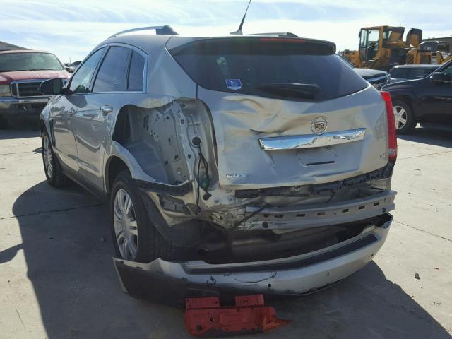 3GYFNGE39DS566884 - 2013 CADILLAC SRX LUXURY GOLD photo 3