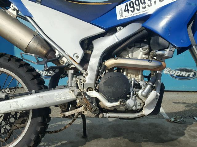 JYADG21Y48A000341 - 2008 YAMAHA WR250 R BLUE photo 7