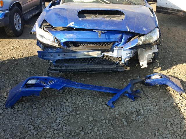 JF1VA1B64G9820958 - 2016 SUBARU WRX BLUE photo 9