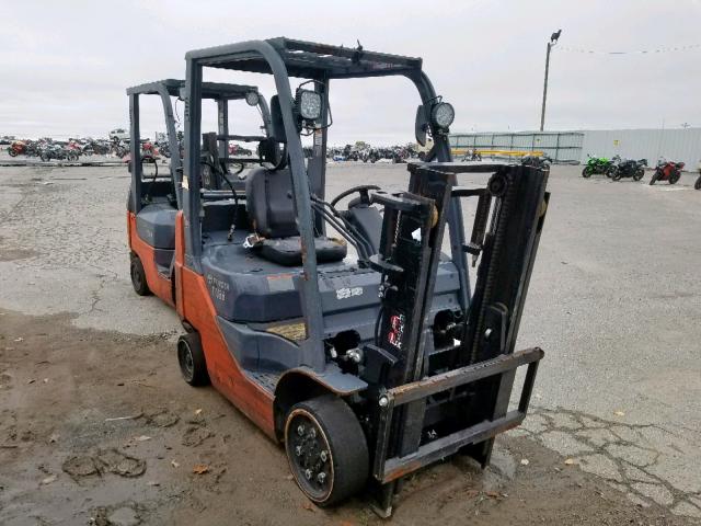 43208 - 2013 TOYOTA FORKLIFT ORANGE photo 1