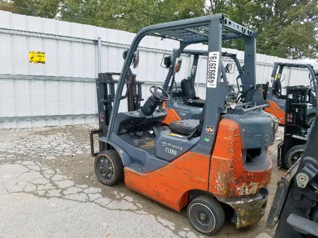 43208 - 2013 TOYOTA FORKLIFT ORANGE photo 3