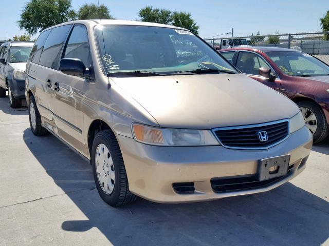 2HKRL185XYH620745 - 2000 HONDA ODYSSEY LX GOLD photo 1