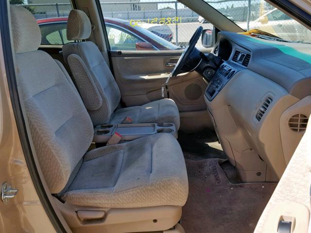 2HKRL185XYH620745 - 2000 HONDA ODYSSEY LX GOLD photo 5