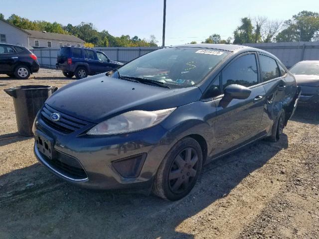 3FADP4AJ3BM115452 - 2011 FORD FIESTA S GRAY photo 2