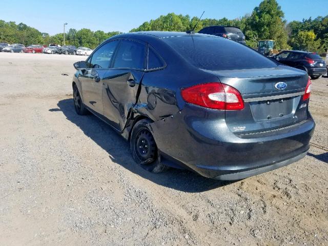 3FADP4AJ3BM115452 - 2011 FORD FIESTA S GRAY photo 3