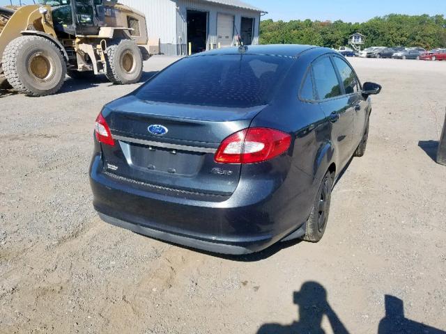 3FADP4AJ3BM115452 - 2011 FORD FIESTA S GRAY photo 4