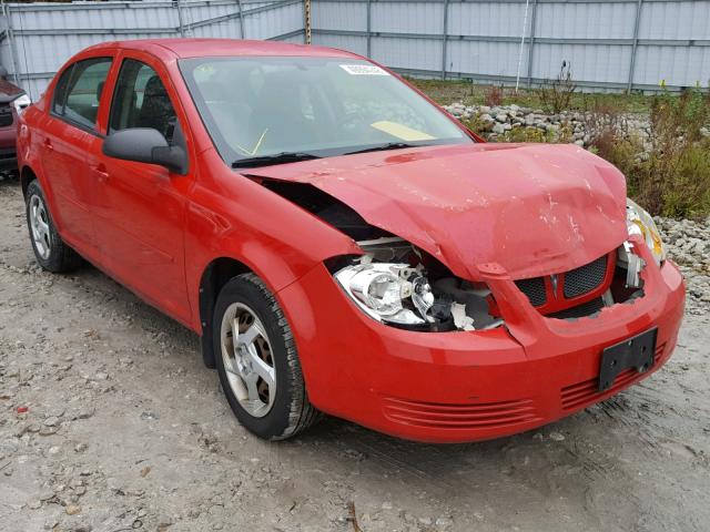 1G2AJ52F757534180 - 2005 PONTIAC PURSUIT RED photo 1