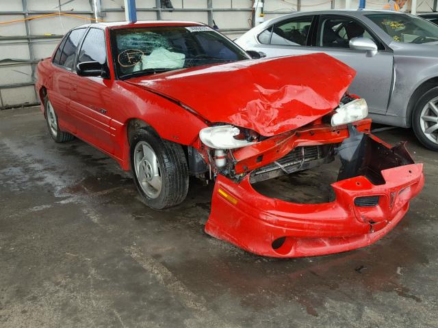 1G2NW52MXWC723383 - 1998 PONTIAC GRAND AM G RED photo 1