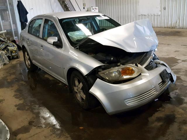 1G1AF5F52A7107782 - 2010 CHEVROLET COBALT 2LT SILVER photo 1