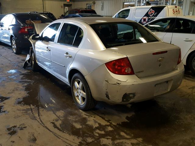 1G1AF5F52A7107782 - 2010 CHEVROLET COBALT 2LT SILVER photo 3