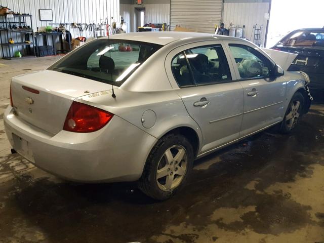 1G1AF5F52A7107782 - 2010 CHEVROLET COBALT 2LT SILVER photo 4