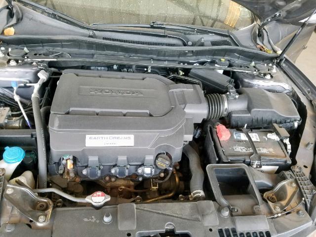 1HGCR3F81FA005830 - 2015 HONDA ACCORD EXL GRAY photo 7