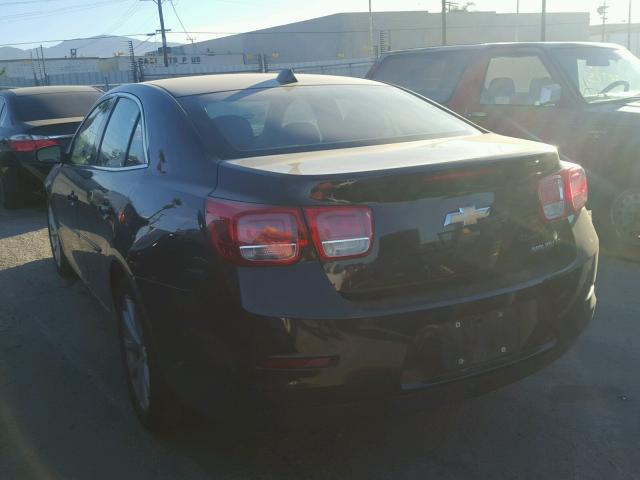 1G11G5SX5DF321521 - 2013 CHEVROLET MALIBU 3LT შავი ფოტო 3