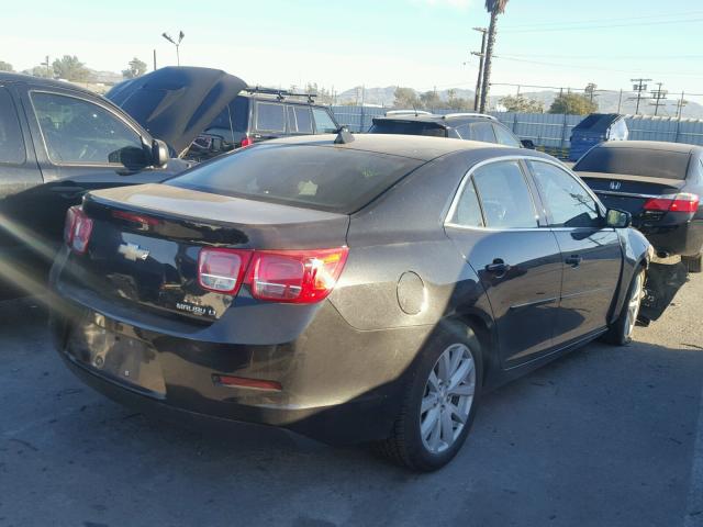 1G11G5SX5DF321521 - 2013 CHEVROLET MALIBU 3LT BLACK photo 4