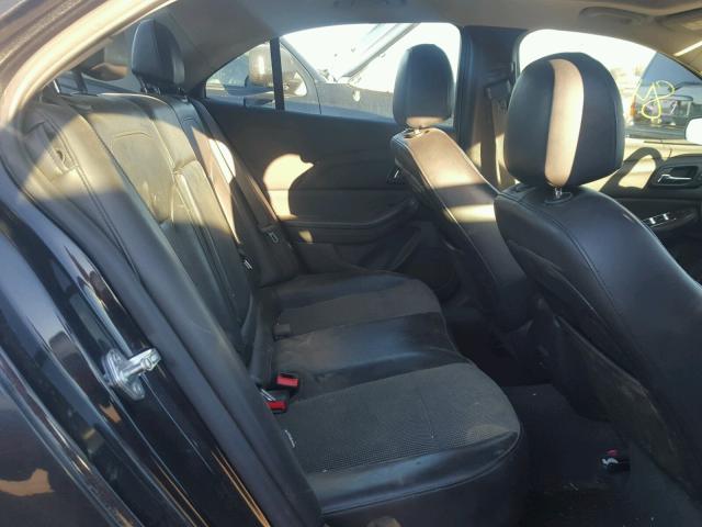 1G11G5SX5DF321521 - 2013 CHEVROLET MALIBU 3LT შავი ფოტო 6