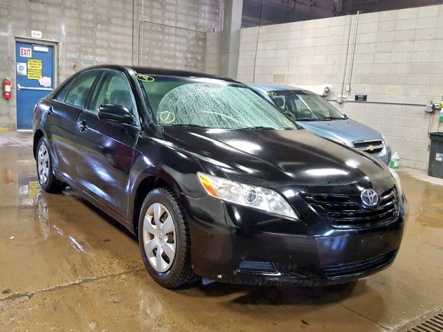 4T4BE46K58R021815 - 2008 TOYOTA CAMRY CE BLACK photo 1