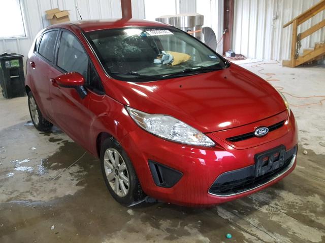 3FADP4EJ1BM167608 - 2011 FORD FIESTA SE RED photo 1