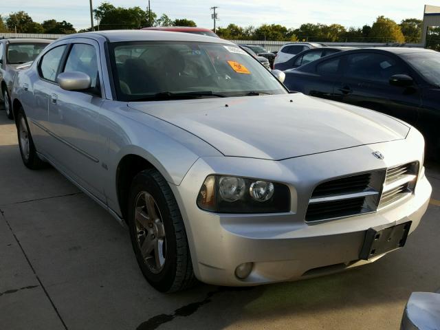 2B3CA3CV2AH107925 - 2010 DODGE CHARGER SX SILVER photo 1