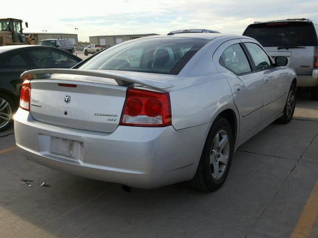 2B3CA3CV2AH107925 - 2010 DODGE CHARGER SX SILVER photo 4