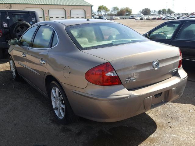 2G4WE587861159495 - 2006 BUICK LACROSSE C BEIGE photo 3