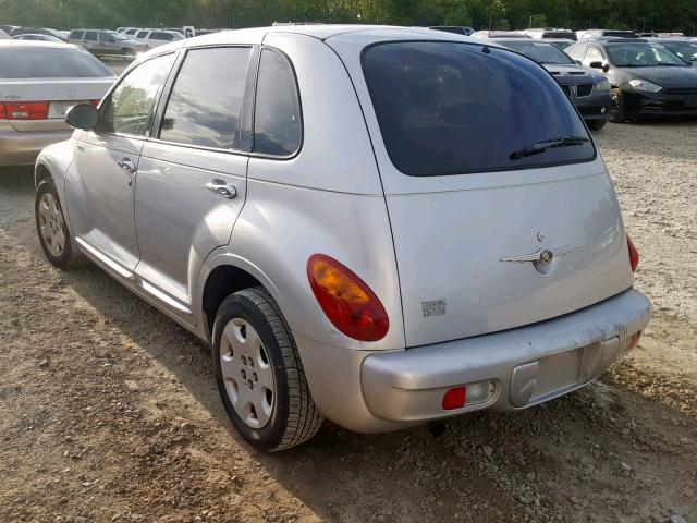 3C4FY58B35T611835 - 2005 CHRYSLER PT CRUISER SILVER photo 3