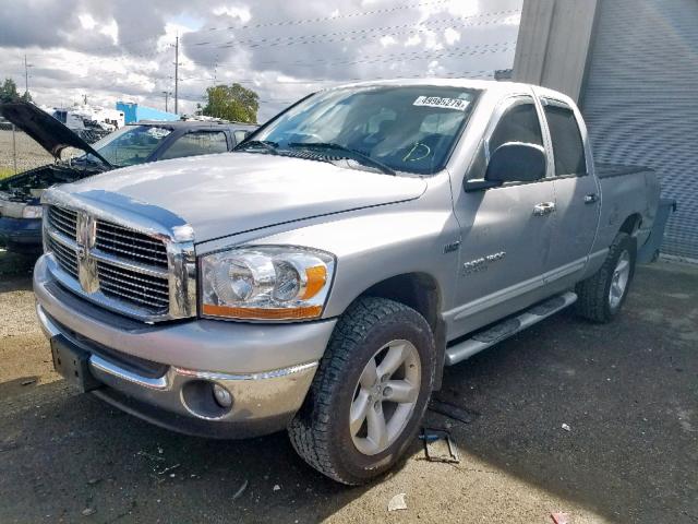 1D7HU18226J168573 - 2006 DODGE RAM 1500 S SILVER photo 2