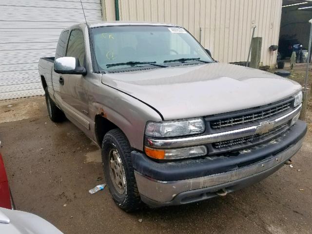 1GCEK19V72E255125 - 2002 CHEVROLET SILVERADO GRAY photo 1