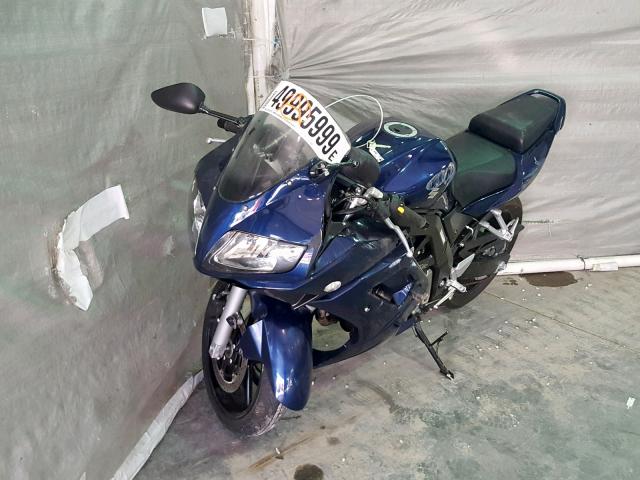 JS1VP53A882101932 - 2008 SUZUKI SV650 BLUE photo 2